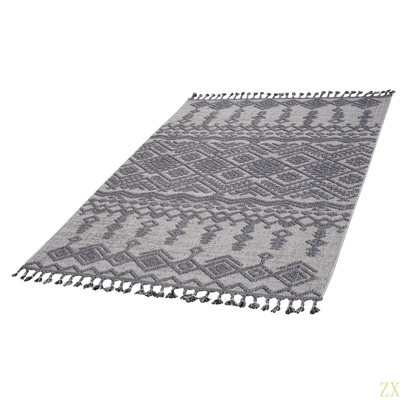 Collection 8X10 Traditional Indoor/Outdoor Area Rug, Rectangle 7'9" x 10'