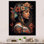 Portrait d'une femme bohémienne VI sur toile