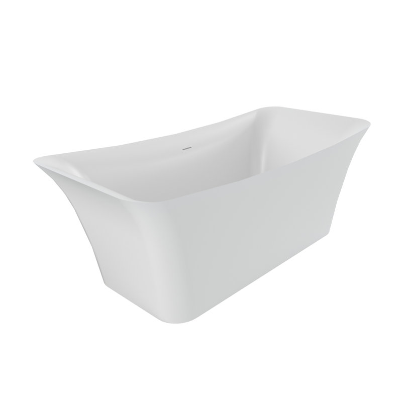 67'' x 31.5'' Freestanding Soaking Acrylic Bathtub