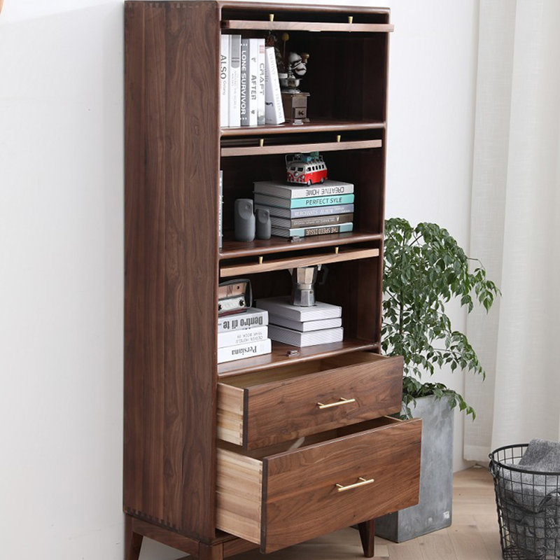 Modern simple small bookcase