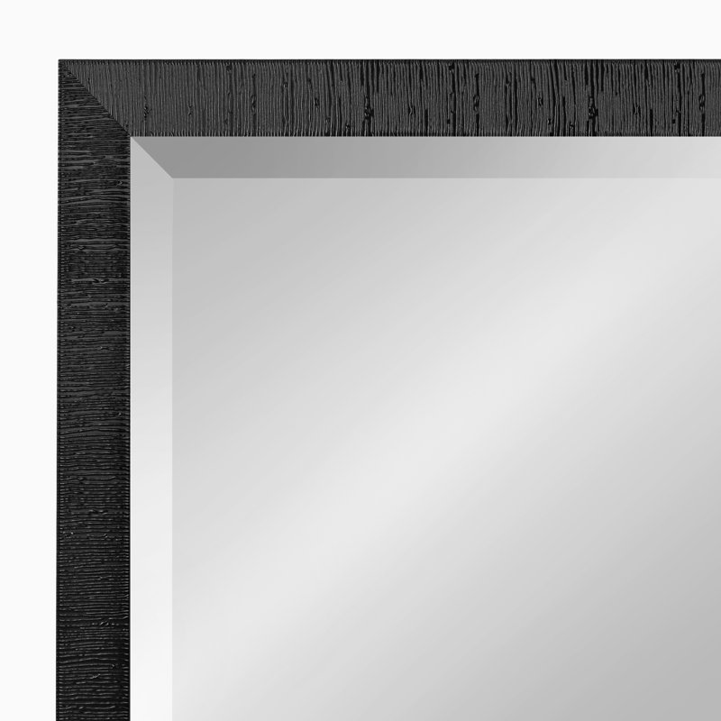 Miroir mural pour salle de bain Farhi, Noir, 20 po x 30 po