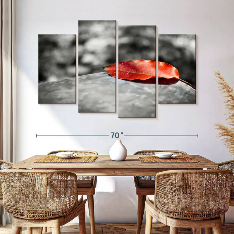 Harnek Pop Autumn Leaf, 42" H x 68" W
