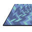 Tapis bleu ciel à motifs-614842985