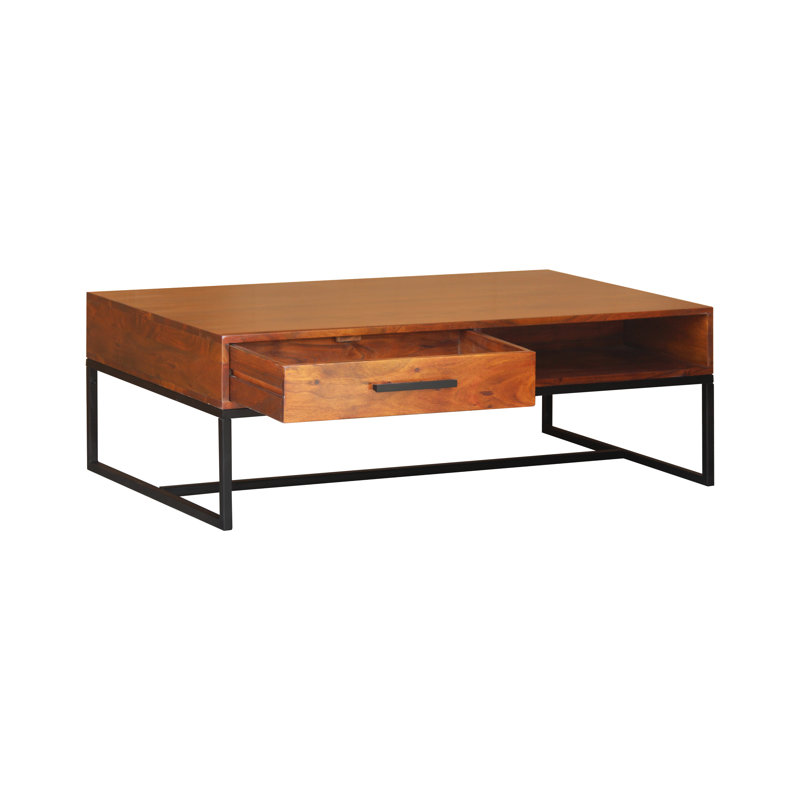 Willoughby Sled Coffee Table, Walnut