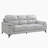 Dontario Modern & Contemporary Top Grain Leather 3-Piece Living Room Set with High-Density Foam, Exposed Metal Feet & Premium Seating Surfaces-1781869332
