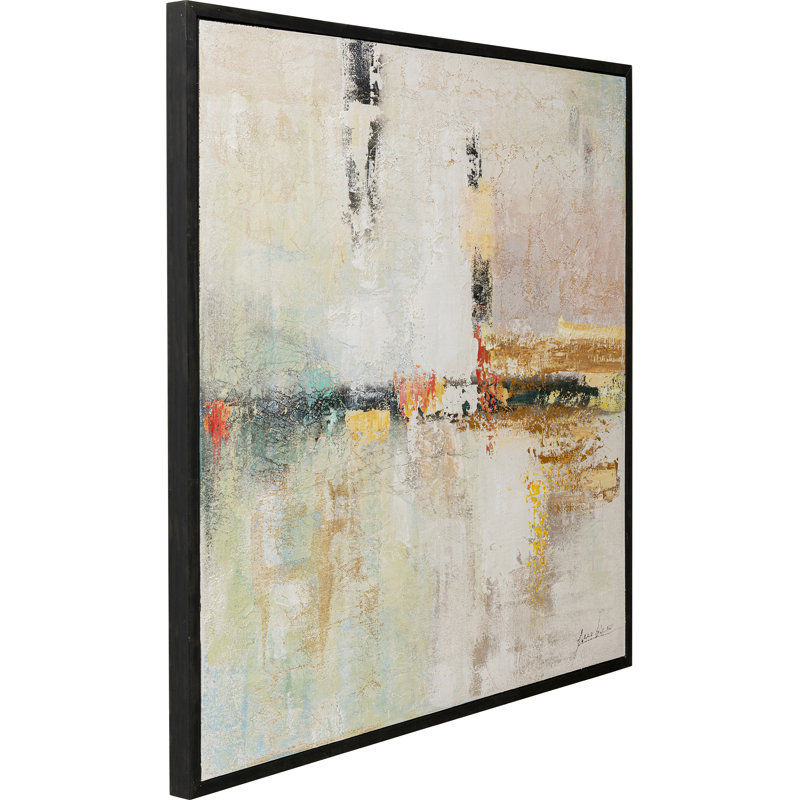Dust Gold - Single Picture Frame Painting on Canvas
