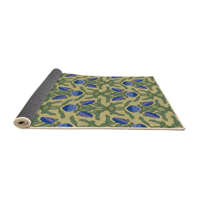 Tapis vert Power Loom, Rond 6 pi