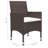 Latitude Run® 7 Piece Patio Dining Set Black-1371730659-1371730660