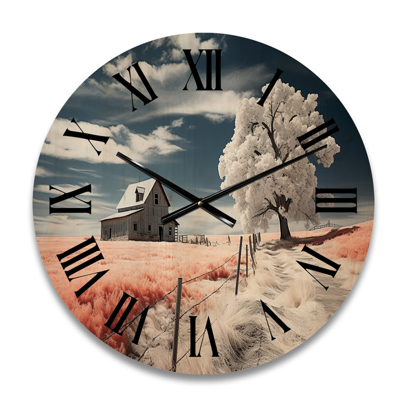 Horloge murale Barn, Moyenne