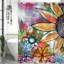 Rideaux de douche avec crochets inclus