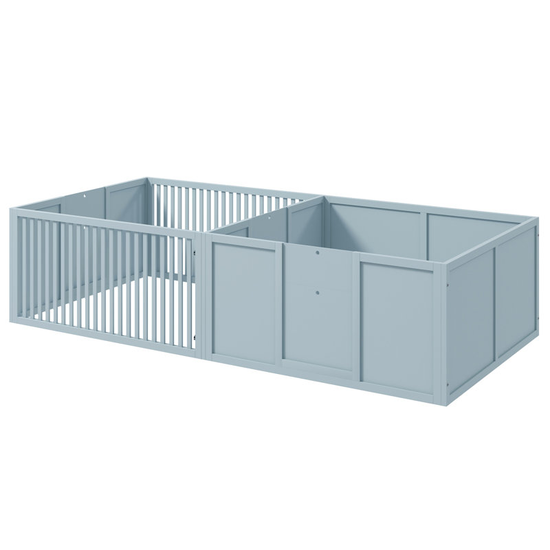 Enclos pour chien, Gris