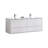 Trieu 59.29'' Double Bathroom Vanity with Acrylic Top-23265355