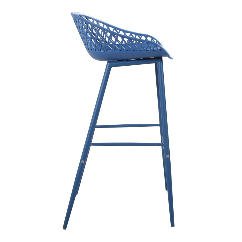 Newark Patio Bar Stool, 29", White