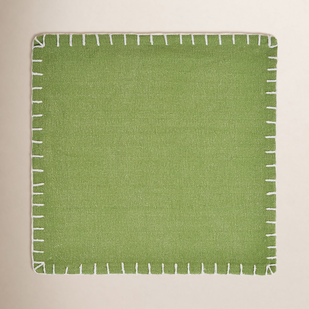 Nabi Embroidered Edge 15" Placemat (Set of 4) Birch Lane™ 