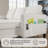 78" Upholstered Sofa With Ottoman-667874748