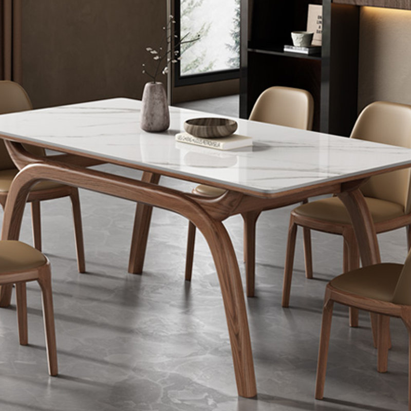 Table de salle à manger simple Beyka, H 30,3 po x L 78,7 po x l 35,4 po
