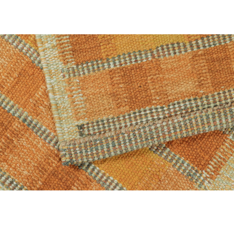 Scandinavian Wool Geometric Area Rug, Rectangle 12' x 15'