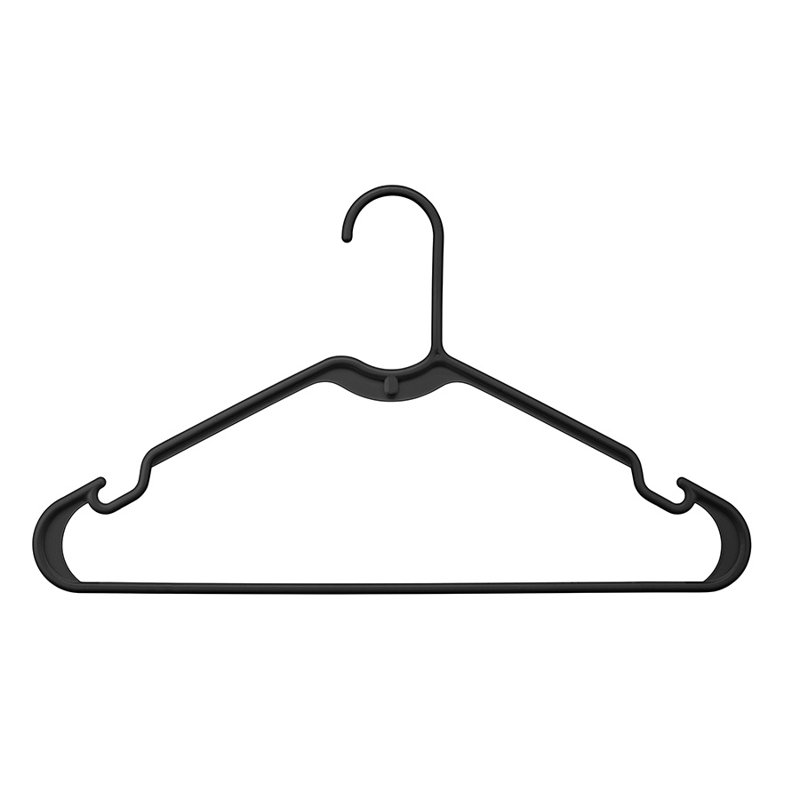 Cintres en plastique Whitmor - ensemble de 30 - noir