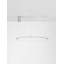 1 - Light Silver LED Cylinder Pendant