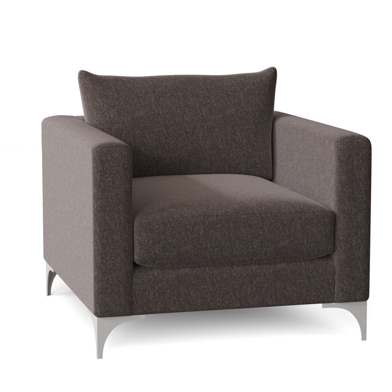 Fauteuil large de 32 po Vess, Gris anthracite Crafty
