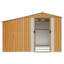 Brysin Garden Shed 277x279x179 cm Galvanised Steel-402864664