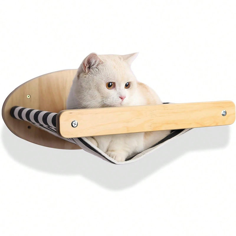 Cat Climbing Steps with Hammock Set