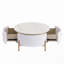 Table basse moderne avec 2 grands tiroirs de rangement Modern (31,5 po)