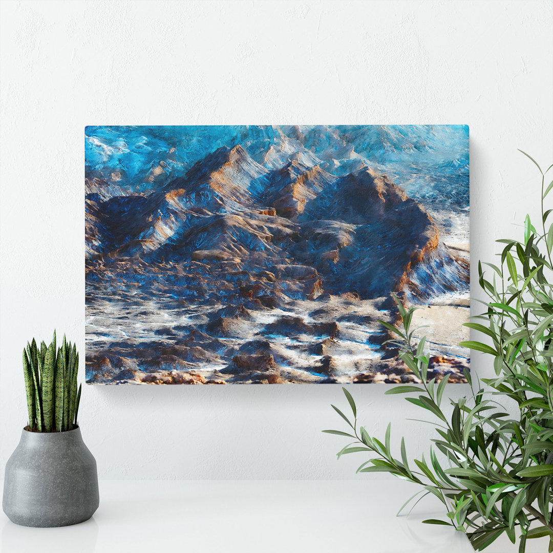 The Atacama Desert Chile - Wrapped Canvas