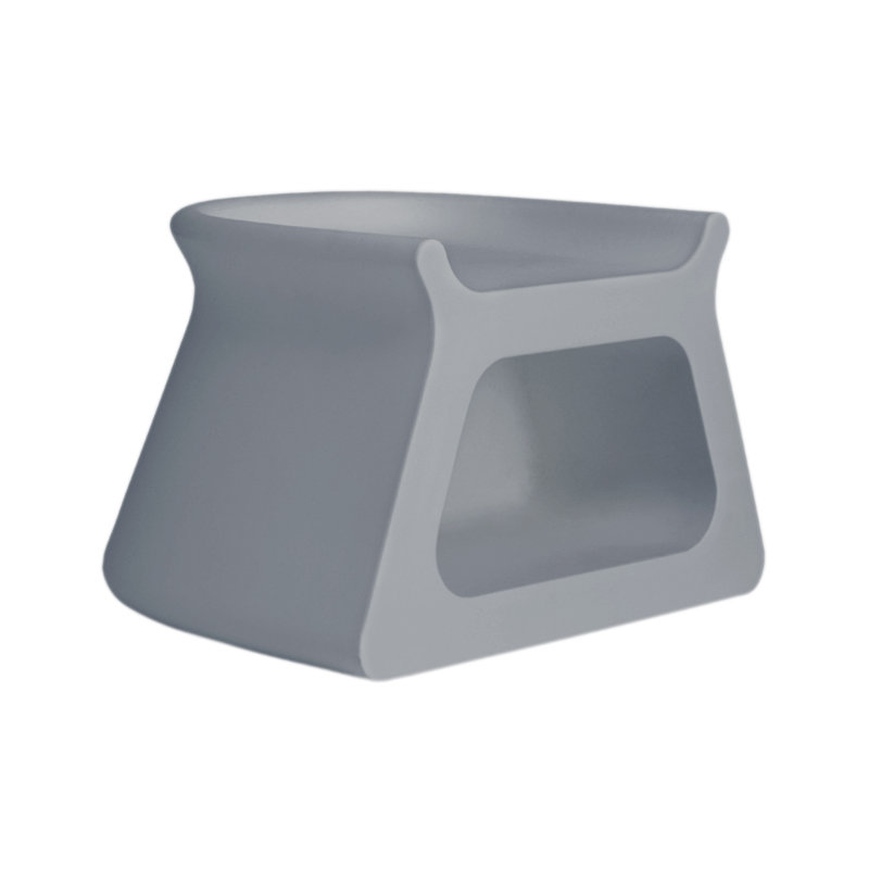 Pal Plastic Coffee Table, Steel