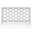 Honeycomb Wicker/Rattan Open-Frame Headboard-110438571-23007635