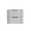 Meuble-lavabo flottant moderne avec lavabo et tiroirs en céramique-129694757