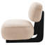 Fauteuil d'appoint rembourré Camel