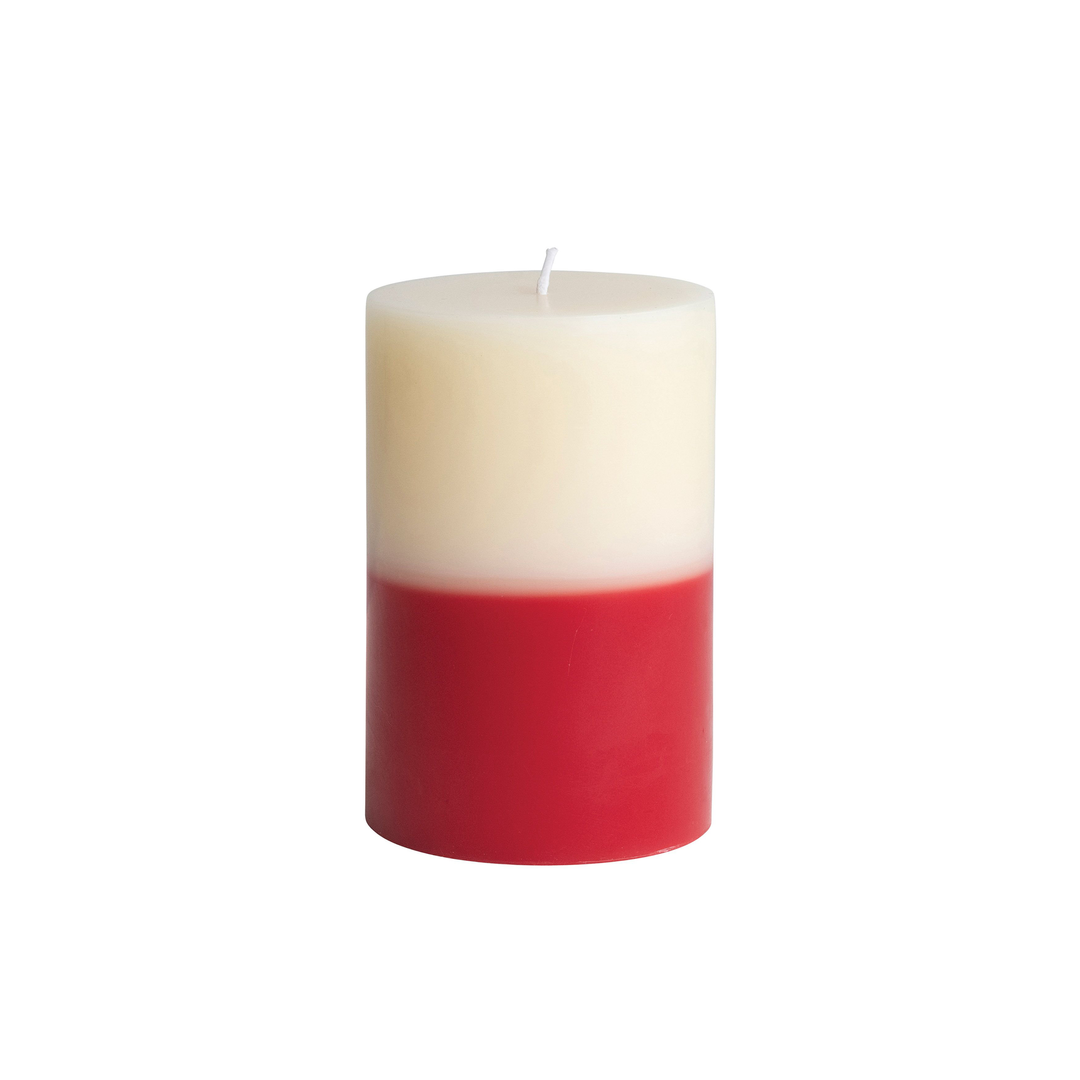 Unscented Pillar Candle