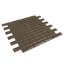 11.9"X 11.9" Polished Glass Brick Tile-61386117