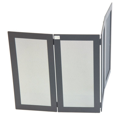 Lucien 5 Panel Iron Fireplace Screen