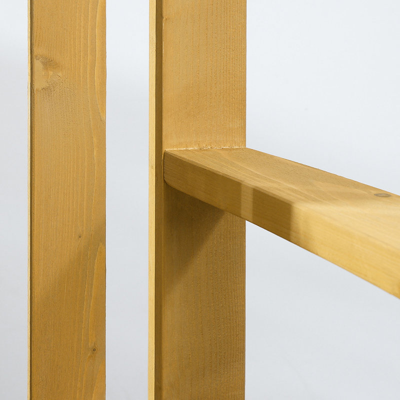 Banc en bois pour l'extérieur Outsunny
