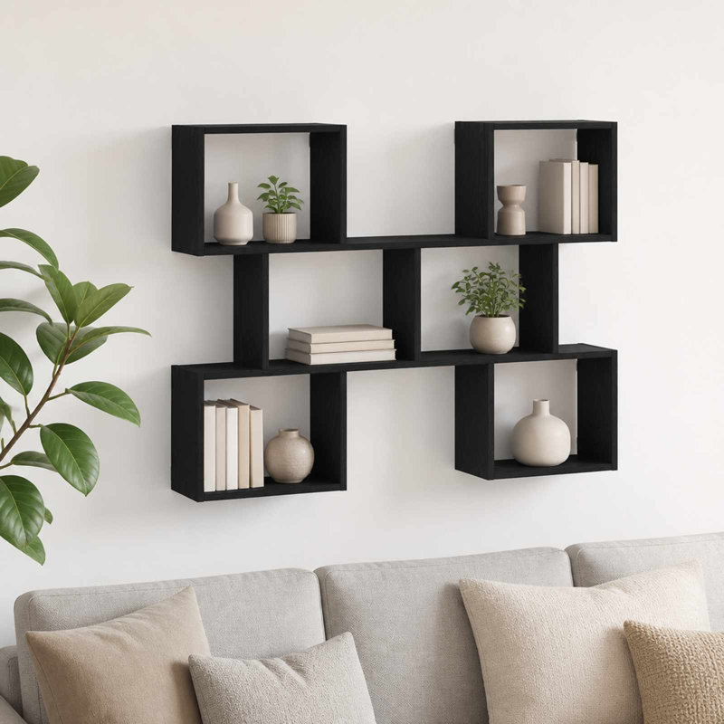 Floating Shelf, Smoked Oak