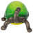 Nocturnal Turtle Mosaic Glass Illuminated Figurine