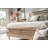 Caretta - Solid Wood Bed - King - Sandstone Finish-94665749
