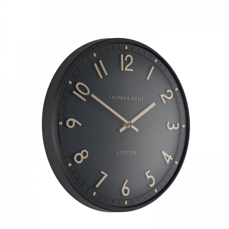 Ridhi Wall Clock, Grey