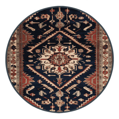Machine Washable Persian Brown Area Rug