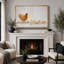 «Hen and Chicks Farmhouse Animal», cuisine, impression sur toile encadrée-131636222-131636223