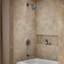 Purist Rite-Temp Bath And Shower Trim Set With Push-Button Diverter And Lever Handle, Less Showerhead-675974344-727949493