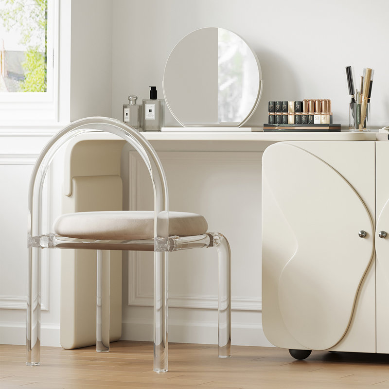 Commode papillon extensible beige