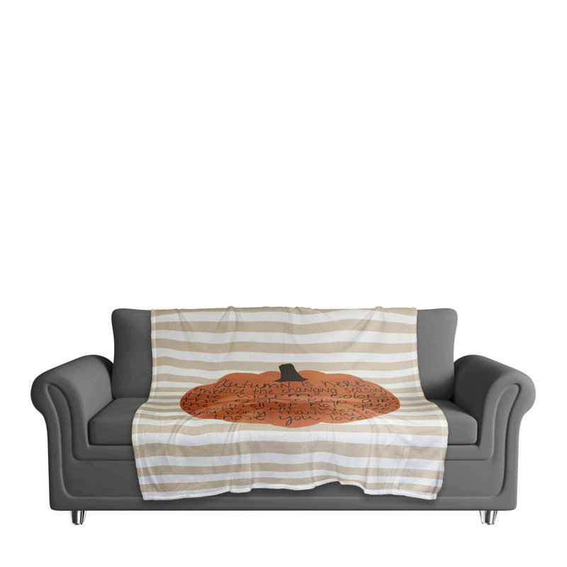 Embrace Autumn Hand Woven Throw Blanket