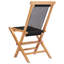 Chaise d'appoint de patio Villani