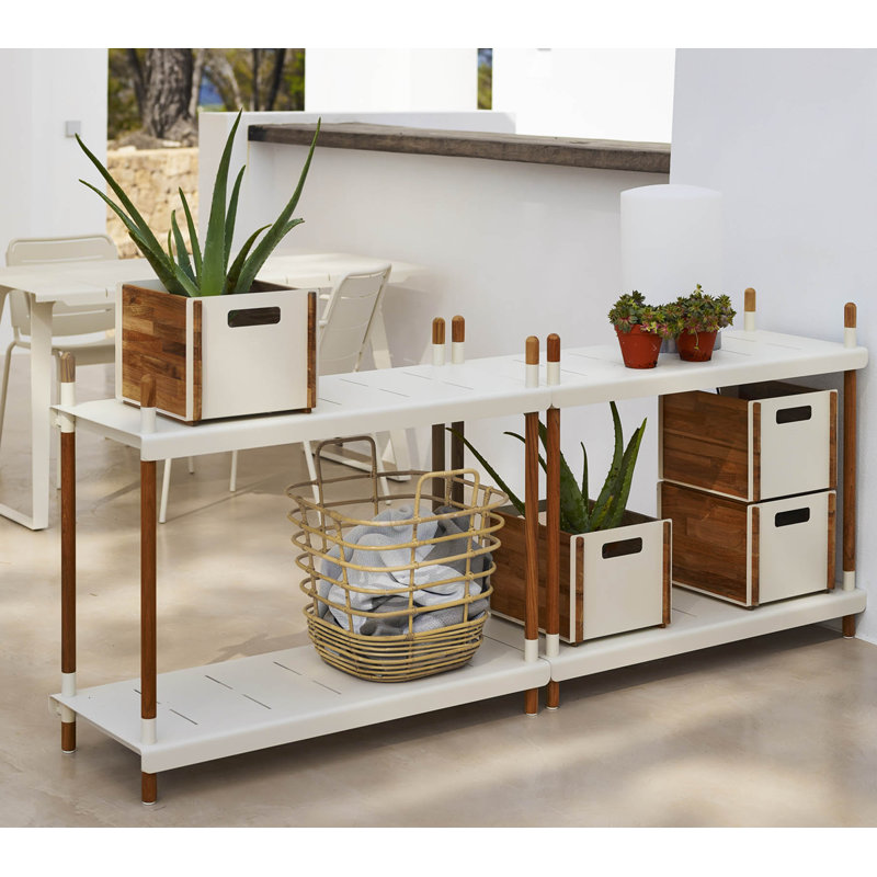 Frame Shelving Unit, 33.1" H x 39.4" W x 16.6" D, Lava Gray
