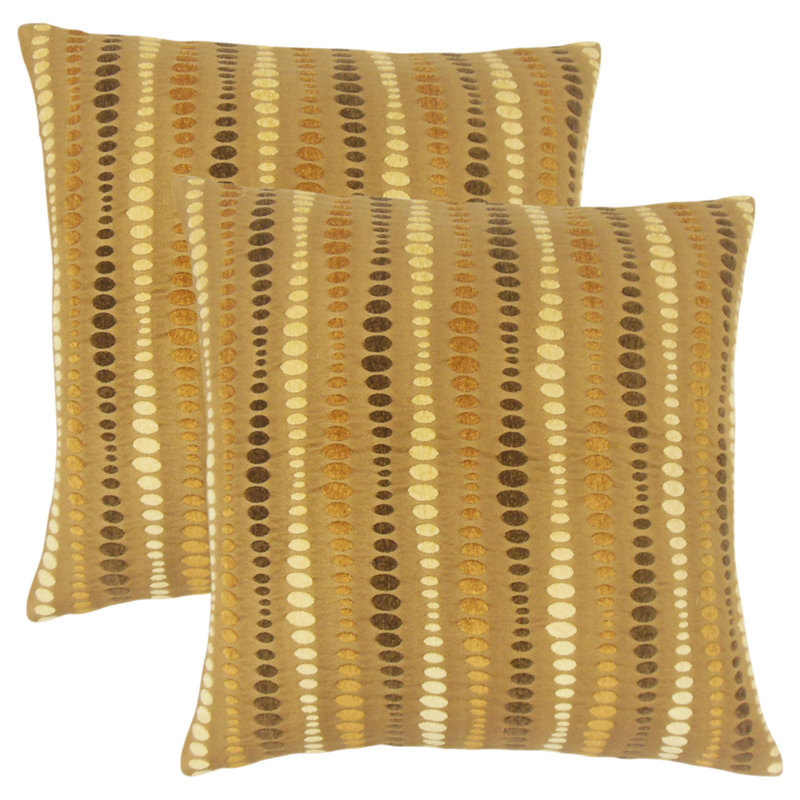 Geometric Reversible Throw Pillow