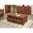 Jaquelinne Solid Wood Coffee Table with Storage