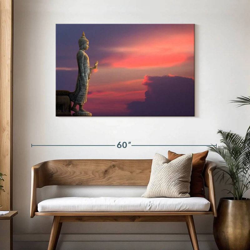 Bouddha Adella, H 30 po x l 45 po